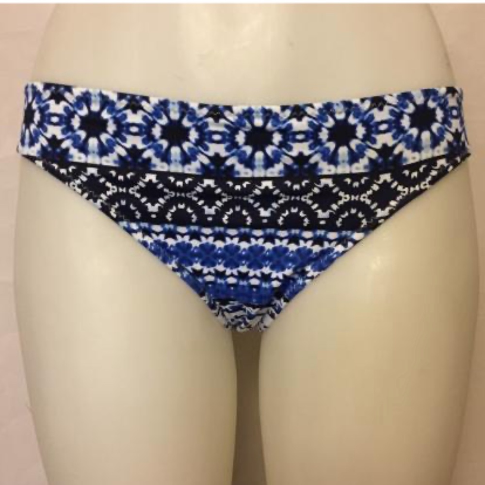 Tommy Bahama Shibori Splash Reversible Hipster Bikini Bottoms NWT BlueTSW611338B